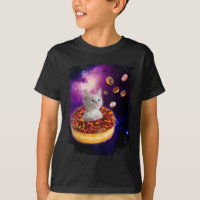 Rosquinha De Gato Bestial No Espaço Menina - Gatin