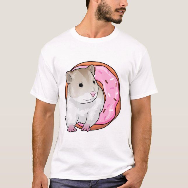 Camiseta Rosquinha de Hamster (Frente)