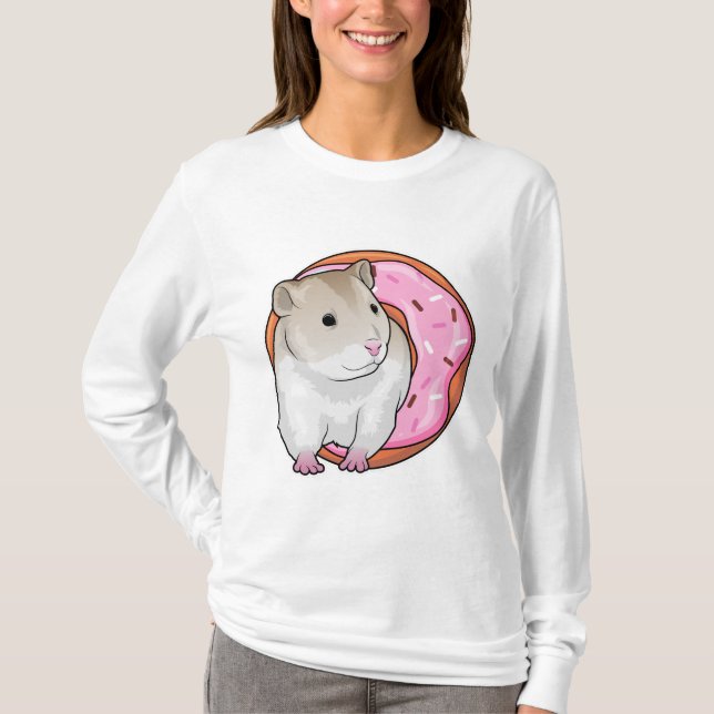 Camiseta Rosquinha de Hamster (Frente)