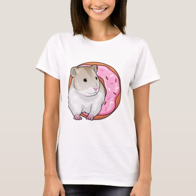 Camiseta Rosquinha de Hamster (Frente)