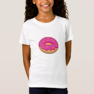 Camiseta Rosquinha de Morango com Cartoon de Sprinkles