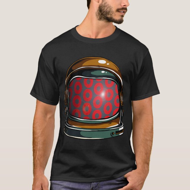 Camiseta Rosquinha de Peixe Astronauta (Frente)
