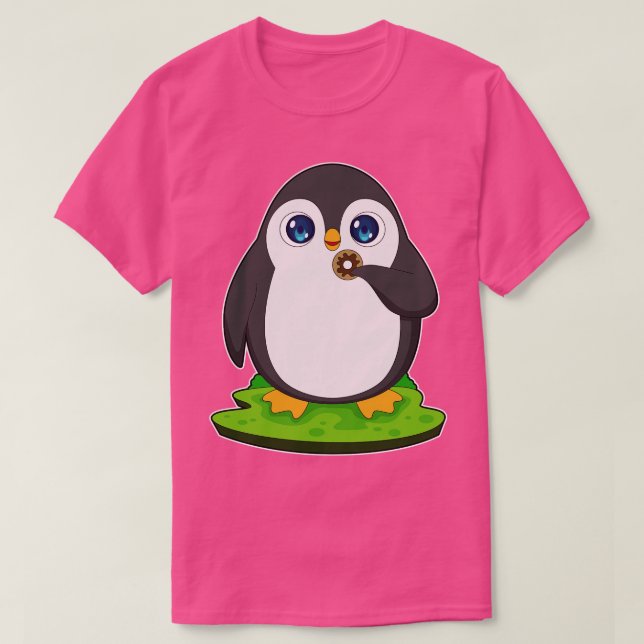 Camiseta Rosquinha de pinguim (Frente do Design)