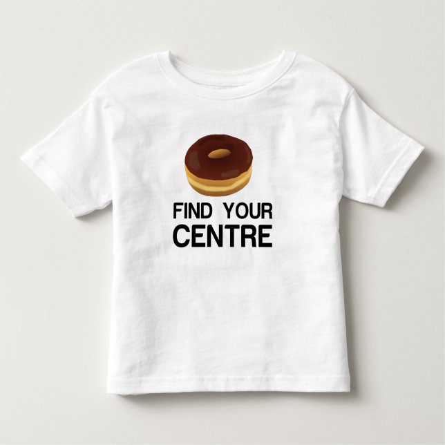 Camiseta Rosquinha Encontre seu centro (Frente)