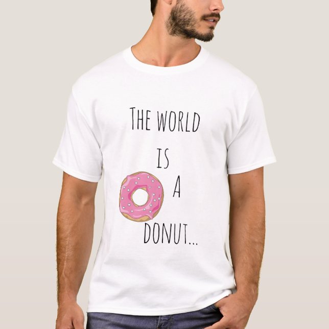 Camiseta Rosquinha engraçada (Frente)