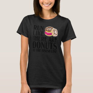 Camiseta Rosquinha Engraçada Para Mulheres Legal Esportivas