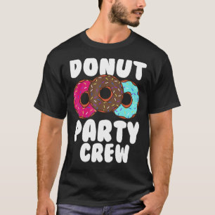 Camiseta Rosquinha Engraçada Tripulação Legal Presente Para
