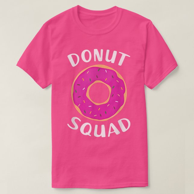 Camiseta Rosquinha    EsquadrãoRosquinha engraçadaPresente  (Frente do Design)