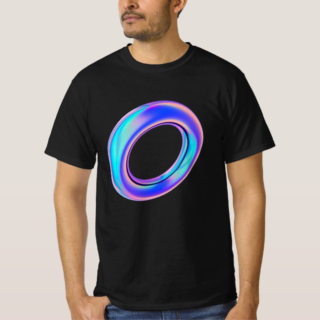 Camiseta Rosquinha holográfica 2 (Frente)