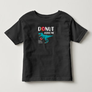 Camiseta Rosquinha Juiz Me T-Rex, Engraçado Futuro   Pale