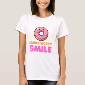 Camiseta Rosquinha Kawaii Delight Sweet e Adorável