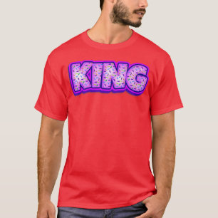 Camiseta Rosquinha King Baker Rosquinhas Lover Baking Royal