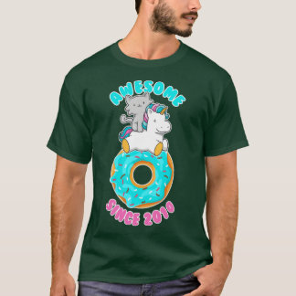 Camiseta Rosquinha Kitten Unicorn Incrível desde 2010