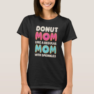 Camiseta Rosquinha Mãe Noghnut Women Dia de as mães Dessert