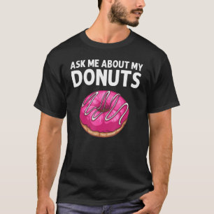 Camiseta Rosquinha Para Homens Rosquinha De Folhetos De Noz
