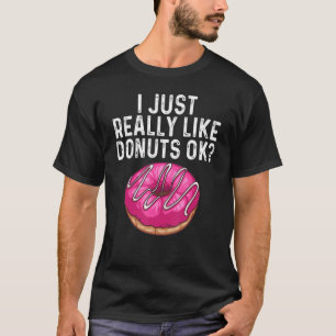 Camiseta Rosquinha Para Homens Rosquinha De Folhetos De Noz