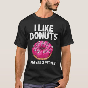 Camiseta Rosquinha Para Homens Rosquinha De Folhetos De Noz