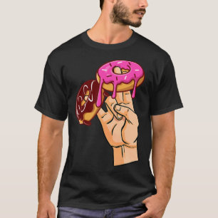 Camiseta Rosquinha Piada Adulto Memória dos Homens Pai Dia