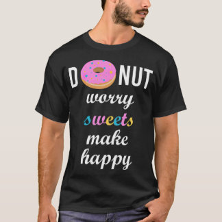 Camiseta Rosquinha preocupa doces fazem arqueologia de feli