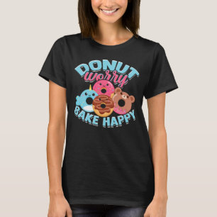 Camiseta Rosquinha preocupante assar rosquinhas e cupcakes