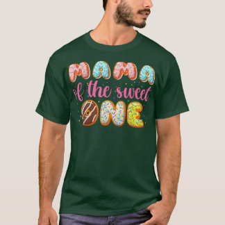 Camiseta Rosquinha Primeiro Aniversário, Mãe Da Doce