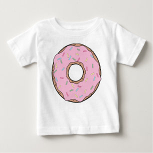 Camiseta Rosquinha Rosa, Noz-Rosa, Glacé, Icagem, Estirpes
