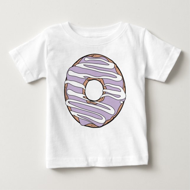 Camiseta Rosquinha Roxa, Amendoim, Icagem, Glacé, Glazar (Frente)