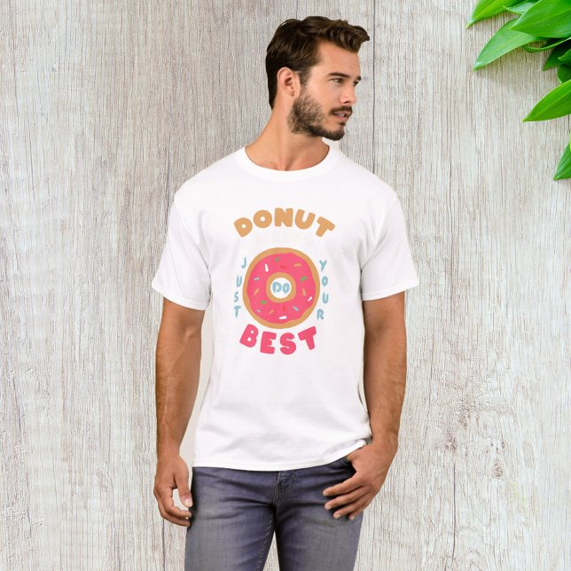 Camiseta Rosquinha Stress Faça o seu melhor (Criador carregado)