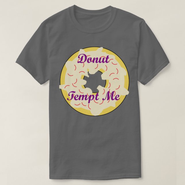 Camiseta Rosquinha Tempt Me (Frente do Design)