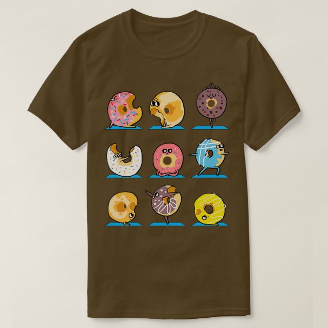 Camiseta Rosquinha Yoga (Frente do Design)