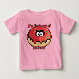 Camiseta Rosquinha zangada: Fresca da paciência
