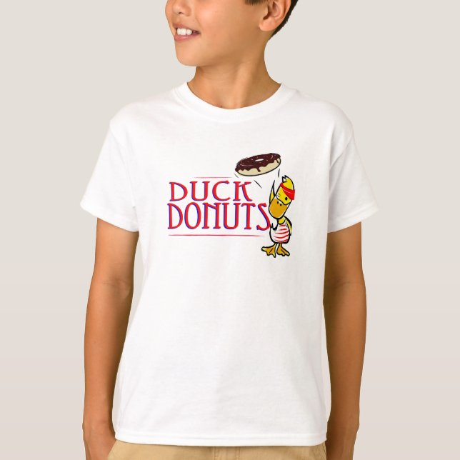 Camiseta rosquinhas de pato (Frente)
