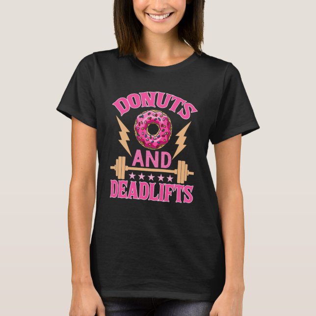 Camiseta Rosquinhas E Elevadores De Morte (Frente)