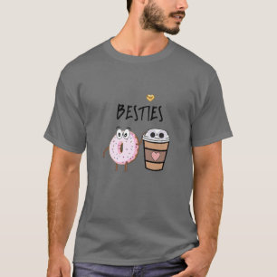 Camiseta Rosquinhas Engraçadas E Humor De Café Melhores A