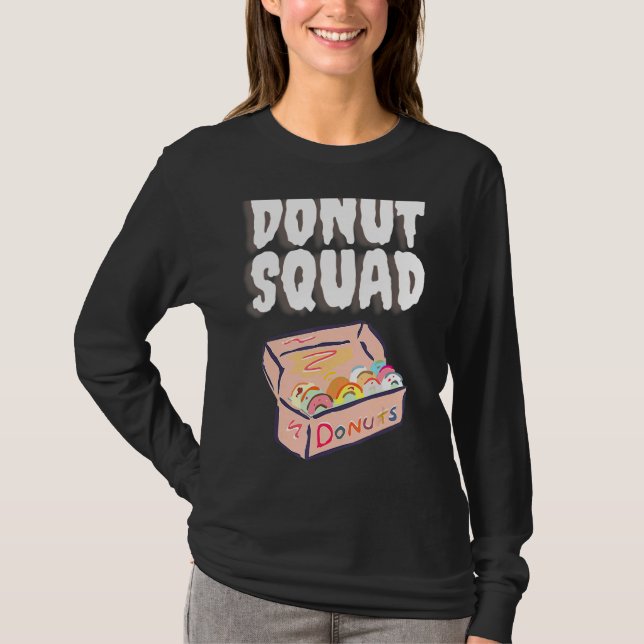 Camiseta Rosquinhas Legal com esquadrão de rosquinha com Co (Frente)