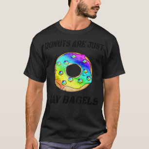Camiseta Rosquinhas são apenas bagaços de gay tema de esp