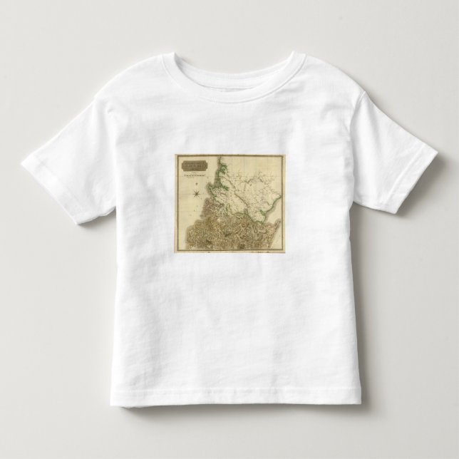 Camiseta Ross do norte, condados de Cromarty (Frente)