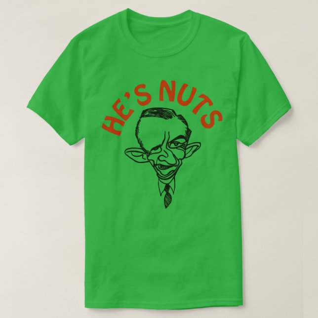 Camiseta Ross Perot é Loucos (Frente do Design)