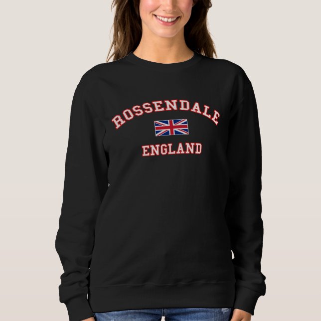 Camiseta ROSSENDALE British Flag Badge (Frente)