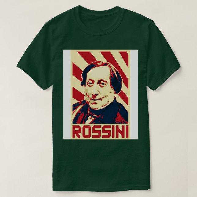 Camiseta Rossini Retro (Frente do Design)