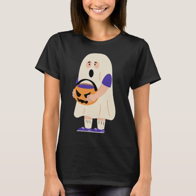 Camiseta Rosto assustador (Frente)