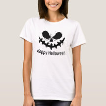 Rosto assustador de Halloween