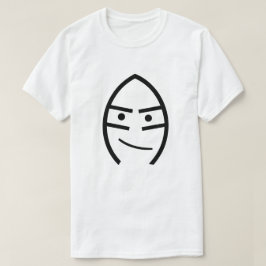 Camiseta Rosto com sorriso, branco