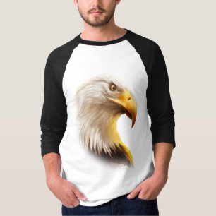 Camiseta Rosto de águia