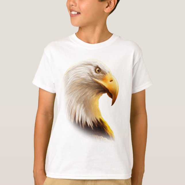 Camiseta Rosto de águia  (Frente)