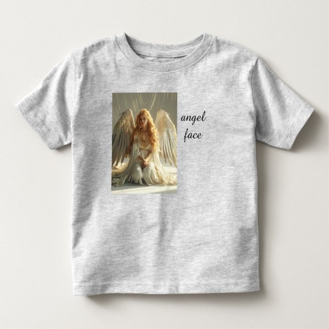 Camiseta rosto de anjo (Frente)