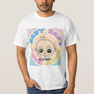 Camiseta Rosto de Bebê Bebê