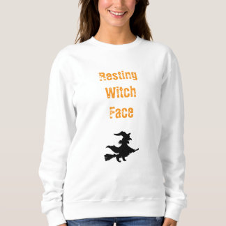Camiseta Rosto de Bruxa Descansada