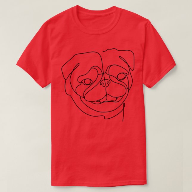 Camiseta Rosto de cachorro (Frente do Design)