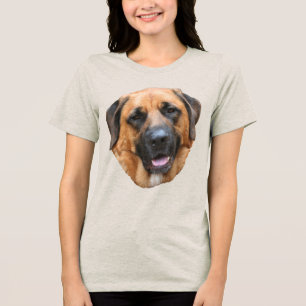 Camiseta Rosto de cachorro Mastiff Americano